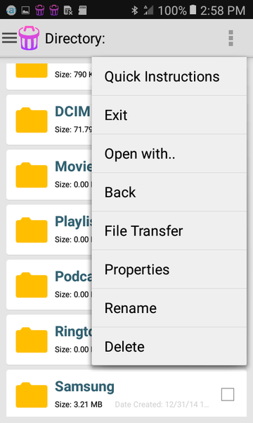 Document Recycle Bin - عکس برنامه موبایلی اندروید