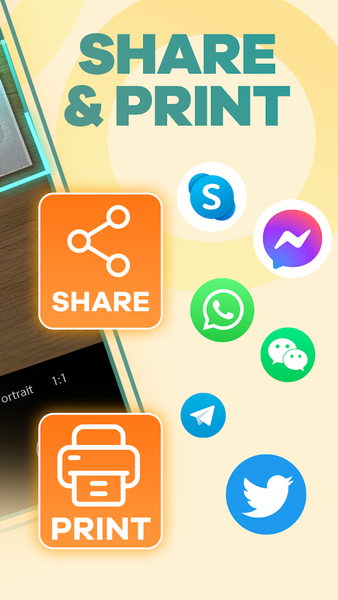 Document scanner, PDF scanner - عکس برنامه موبایلی اندروید