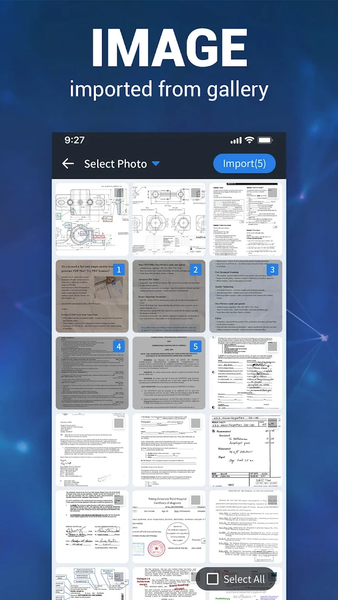 Scan Document to PDF - Scanner - عکس برنامه موبایلی اندروید