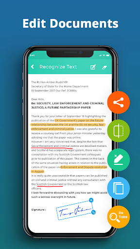 Document Scanner - Scan to PDF - Image screenshot of android app