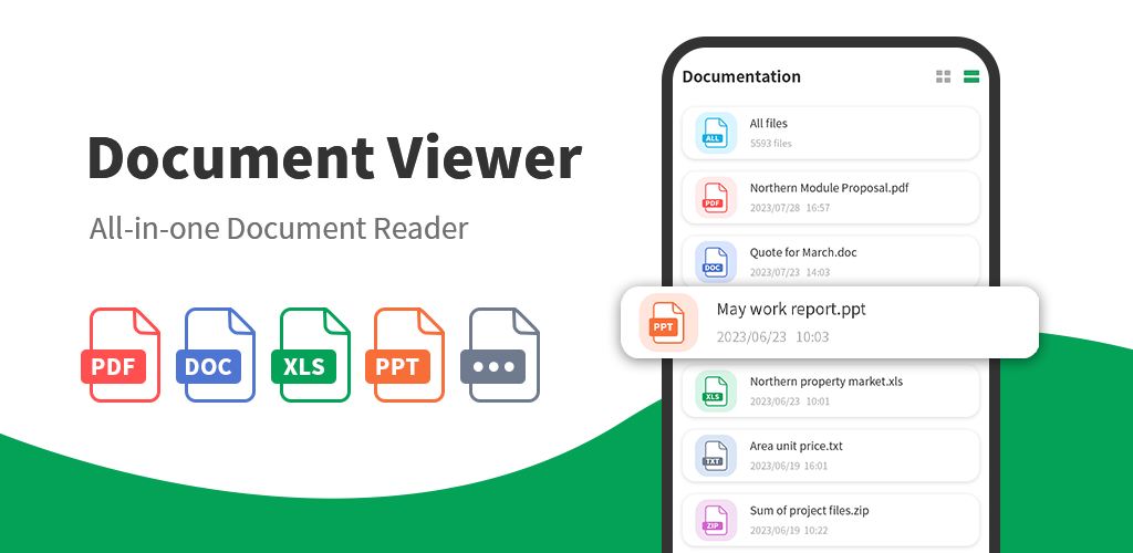 All Document Reader: View File - عکس برنامه موبایلی اندروید