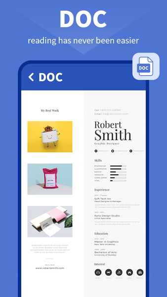 All Document Reader: View File - عکس برنامه موبایلی اندروید