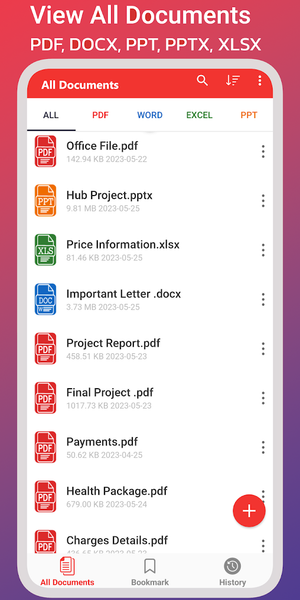 All Document Reader & Viewer - عکس برنامه موبایلی اندروید