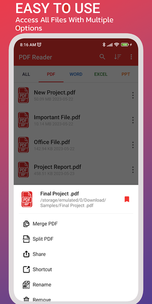 All Document Reader & Viewer - Image screenshot of android app