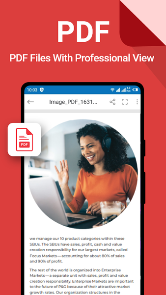 All Documents Reader & Viewer - عکس برنامه موبایلی اندروید