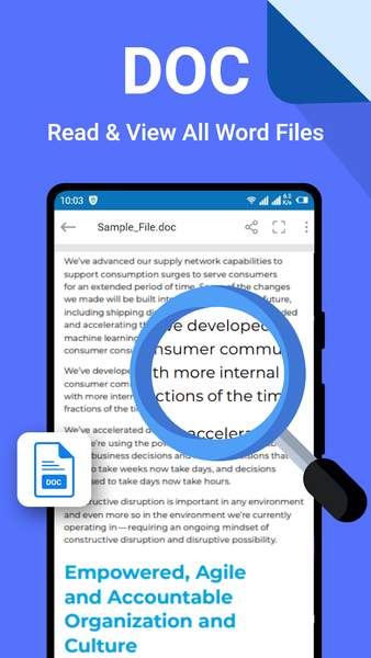 All Documents Reader & Viewer - عکس برنامه موبایلی اندروید