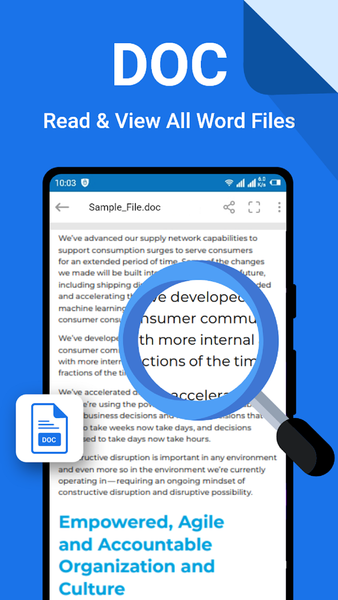 All Documents Reader & Viewer - عکس برنامه موبایلی اندروید