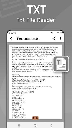 All Document Reader - Edit PDF - Image screenshot of android app