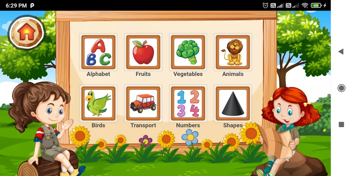 dOdO Kids learning app - Gameplay image of android game