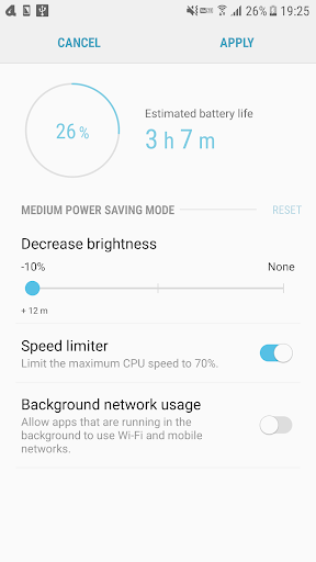 Battery Saving Shortcut - Image screenshot of android app