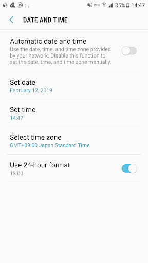 Date And Time Settings Shortcut - Image screenshot of android app