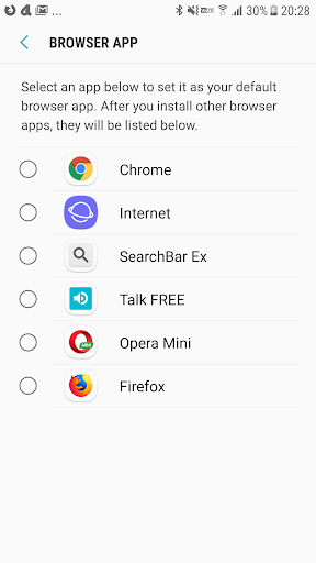 Default App Settings Shortcut - Image screenshot of android app