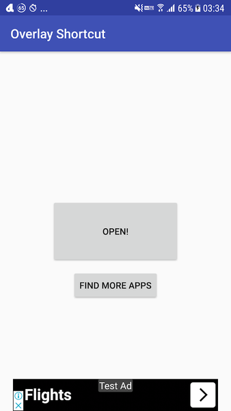 Overlay Settings Shortcut - عکس برنامه موبایلی اندروید