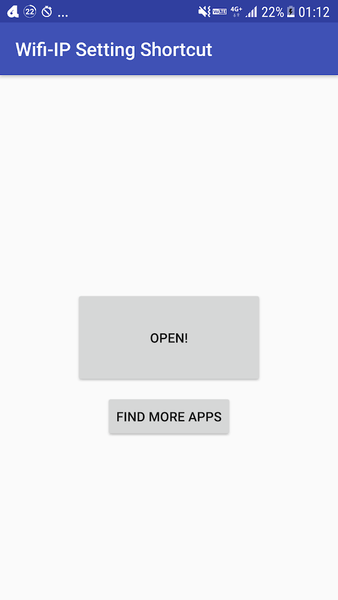 WiFi-IP Settings Shortcut - عکس برنامه موبایلی اندروید