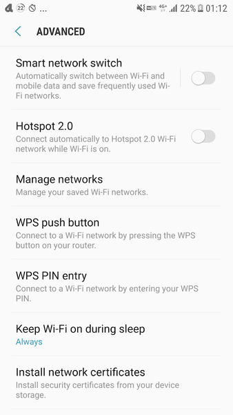WiFi-IP Settings Shortcut - عکس برنامه موبایلی اندروید