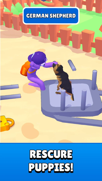 Dogs vs Aliense - Gameplay image of android game