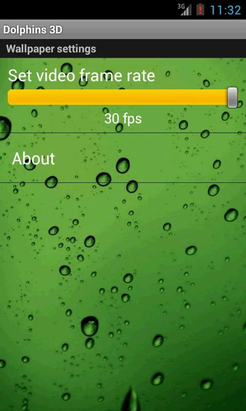 Dolphins 3D. Live Wallpaper. - Image screenshot of android app