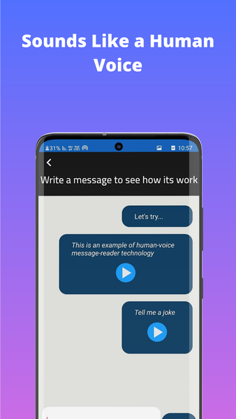 Automatic message reading and - عکس برنامه موبایلی اندروید