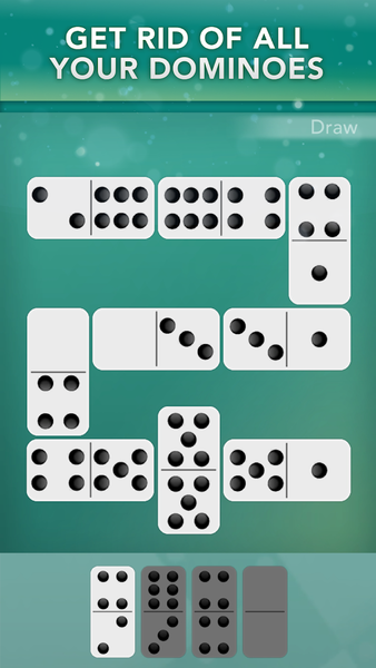Dominoes Online - Gameplay image of android game