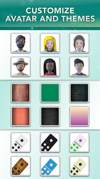 Domino Classic Online - Gameplay image of android game