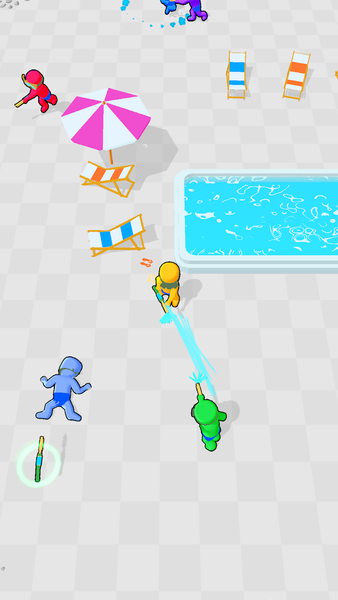Don't get wet - pool royale - Gameplay image of android game