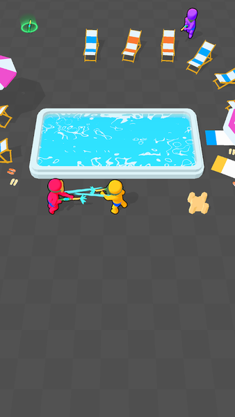Don't get wet - pool royale - Gameplay image of android game