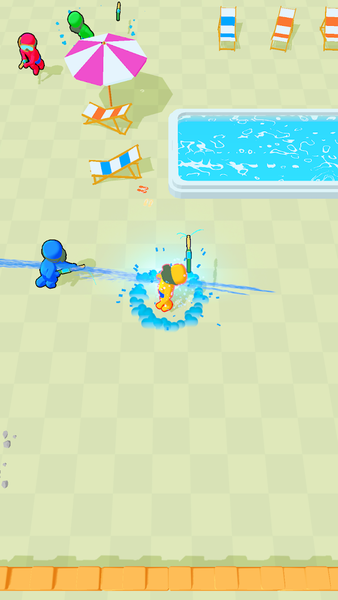 Don't get wet - pool royale - Gameplay image of android game