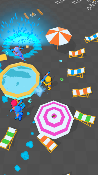Don't get wet - pool royale - Gameplay image of android game
