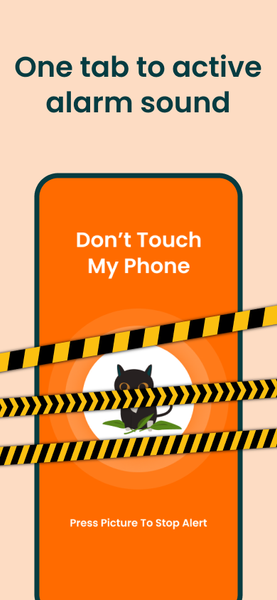 Dont Touch: AntiTheft My Phone - Image screenshot of android app