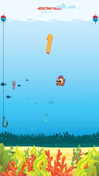 Don't Touch the Hooks - Gameplay image of android game