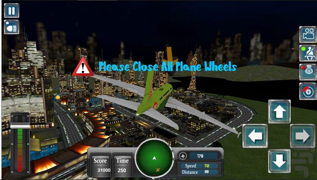 هواپیمای مسافربری | هواپیما بازی - عکس بازی موبایلی اندروید