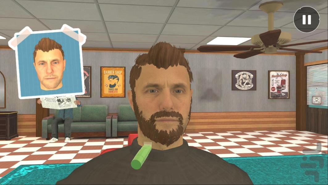 سلمونی مو مردانه | بازی جدید - Gameplay image of android game