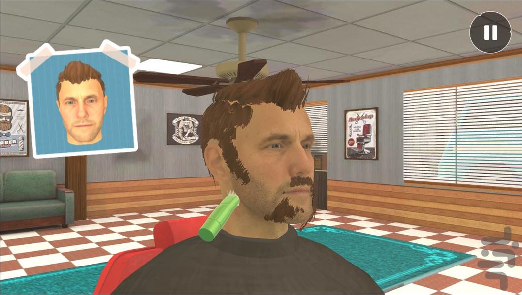 سلمونی مو مردانه | بازی جدید - Gameplay image of android game