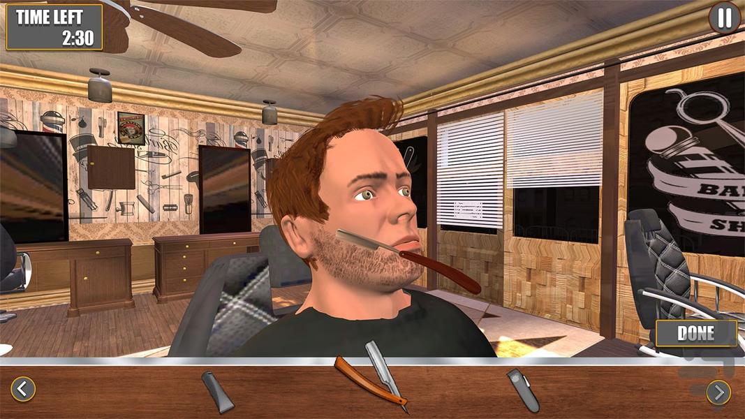 سلمونی مو مردانه | بازی جدید - Gameplay image of android game