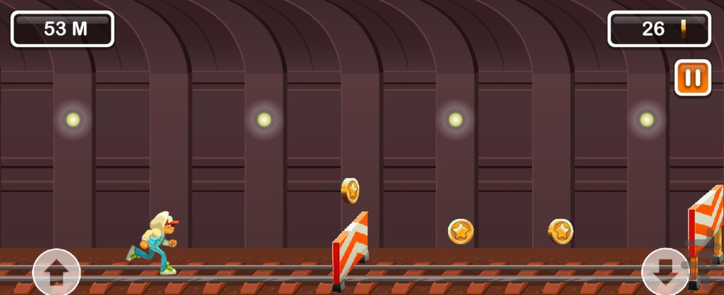 بازی فرار در مترو - عکس بازی موبایلی اندروید