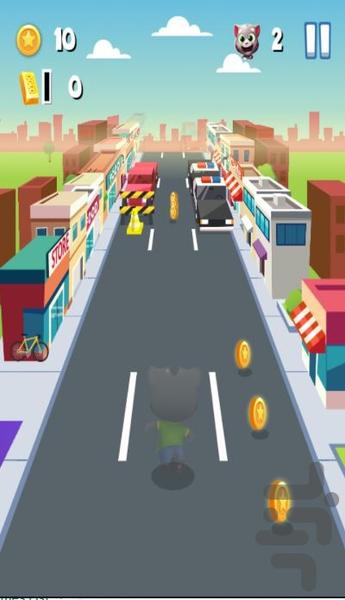 بازی تام سخنگو دونده - عکس بازی موبایلی اندروید