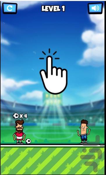 بازی لیگ رویایی - Gameplay image of android game