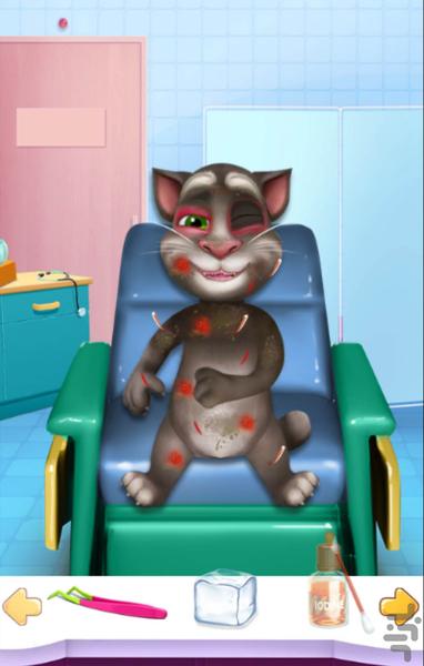 بازی تام سخنگو - Gameplay image of android game