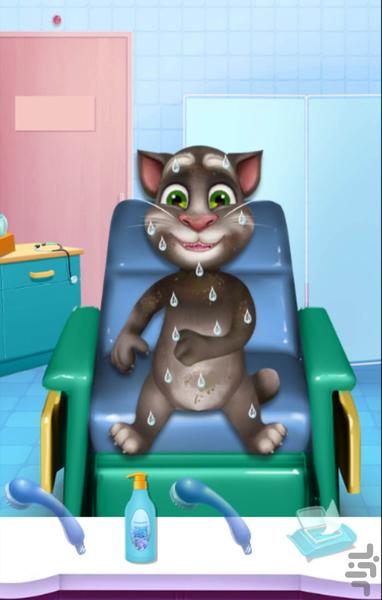 بازی تام سخنگو - Gameplay image of android game