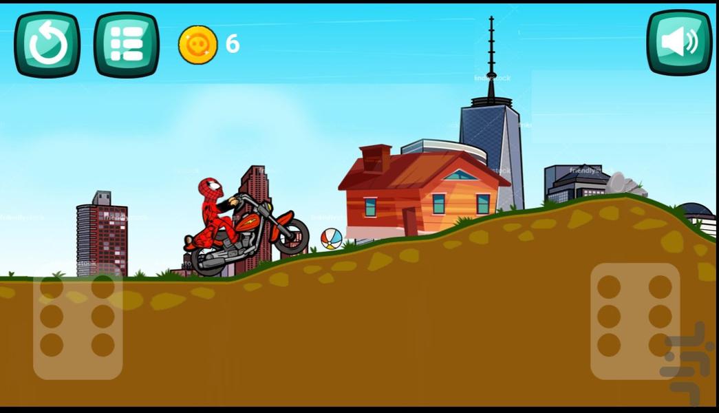 موتور بازی مرد عنکبوتی - عکس بازی موبایلی اندروید