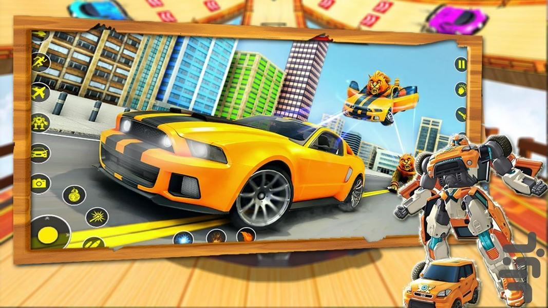 بازی ربات - Gameplay image of android game