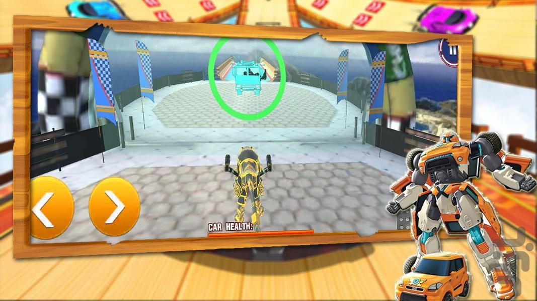 بازی ربات - Gameplay image of android game