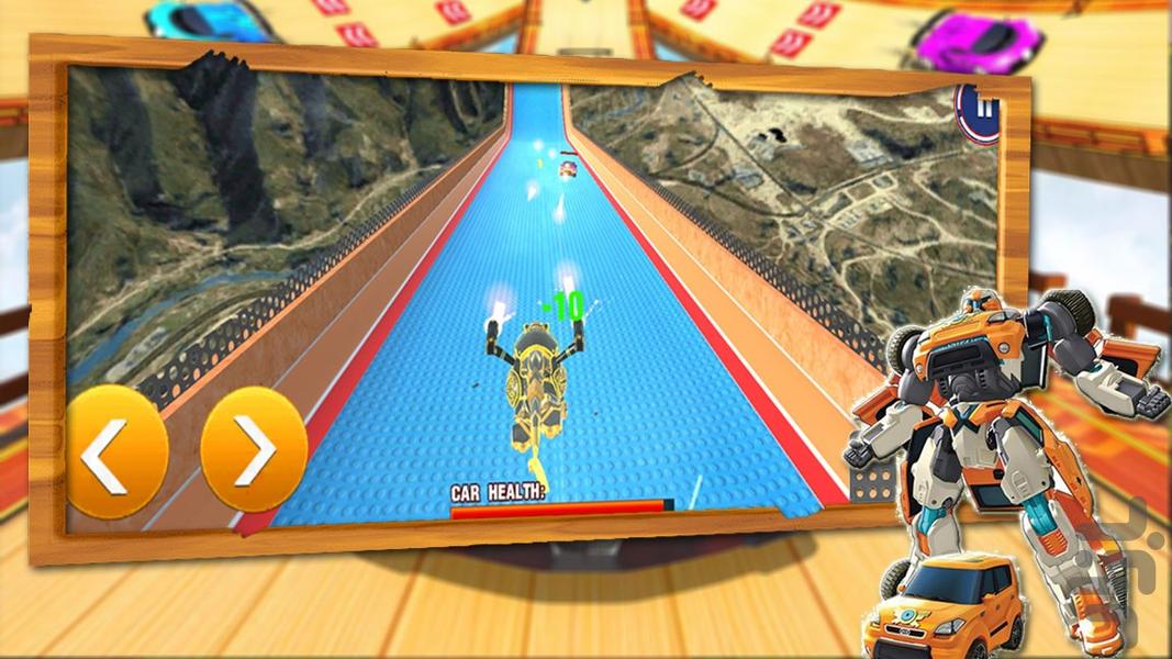 بازی ربات - Gameplay image of android game