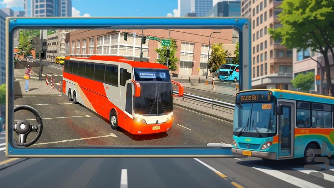 بازی ماشین اتوبوس - Gameplay image of android game