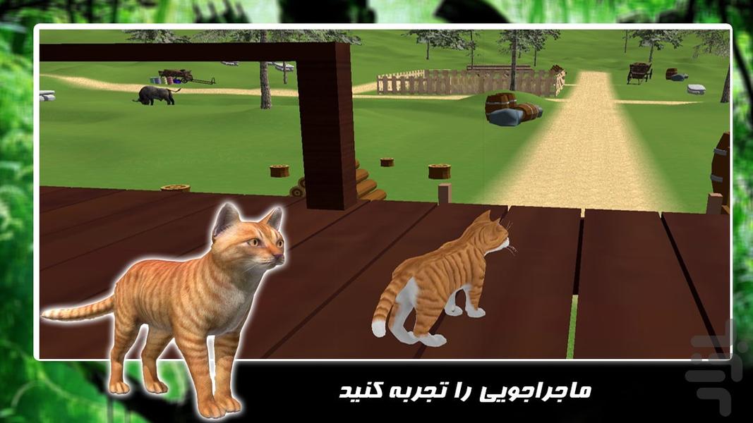 بازی حیات وحش | زندگی گربه - Gameplay image of android game