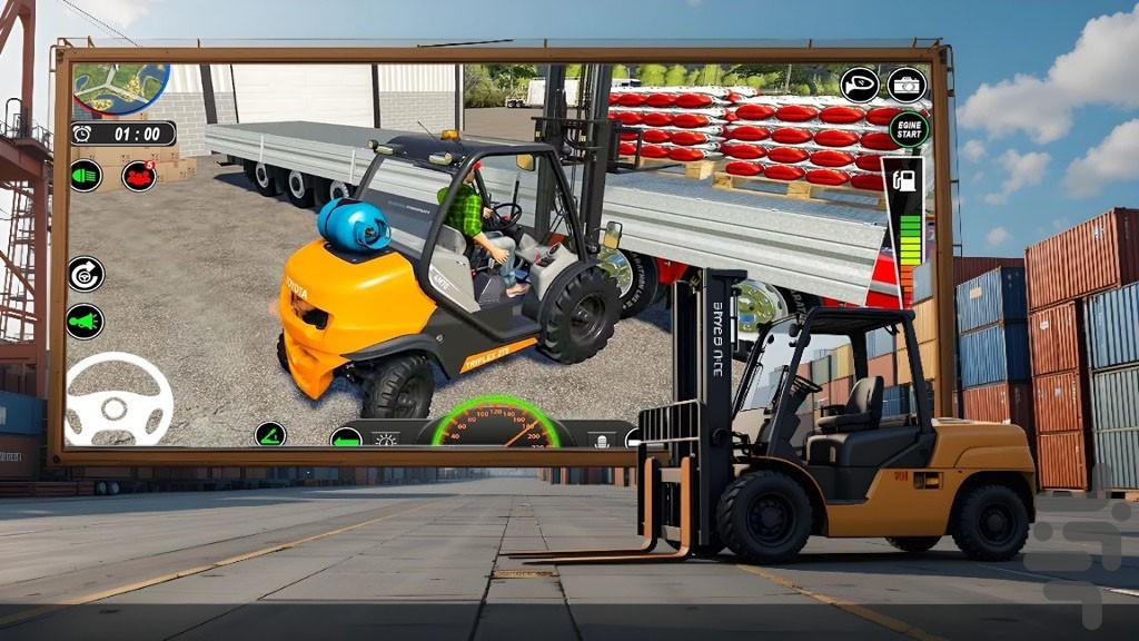 بازی جرثقیل - Gameplay image of android game