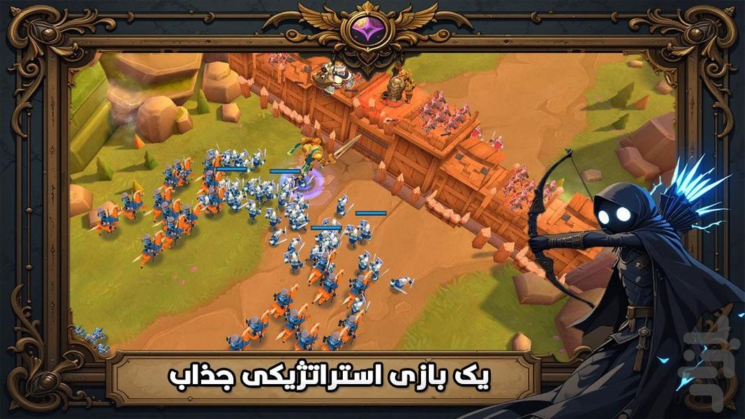 بازی دفاع از قلعه - عکس بازی موبایلی اندروید
