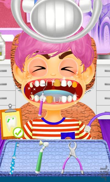 دندان پزشک کودکان - Gameplay image of android game