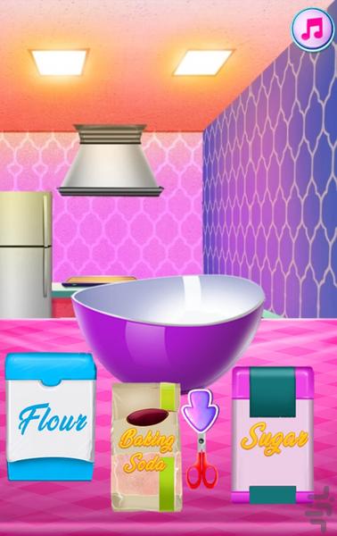 آشپزی پخت کیک پرنسس - عکس بازی موبایلی اندروید