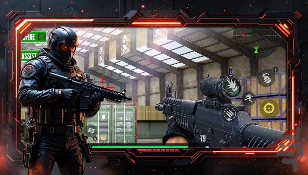 بازی تیراندازی - Gameplay image of android game